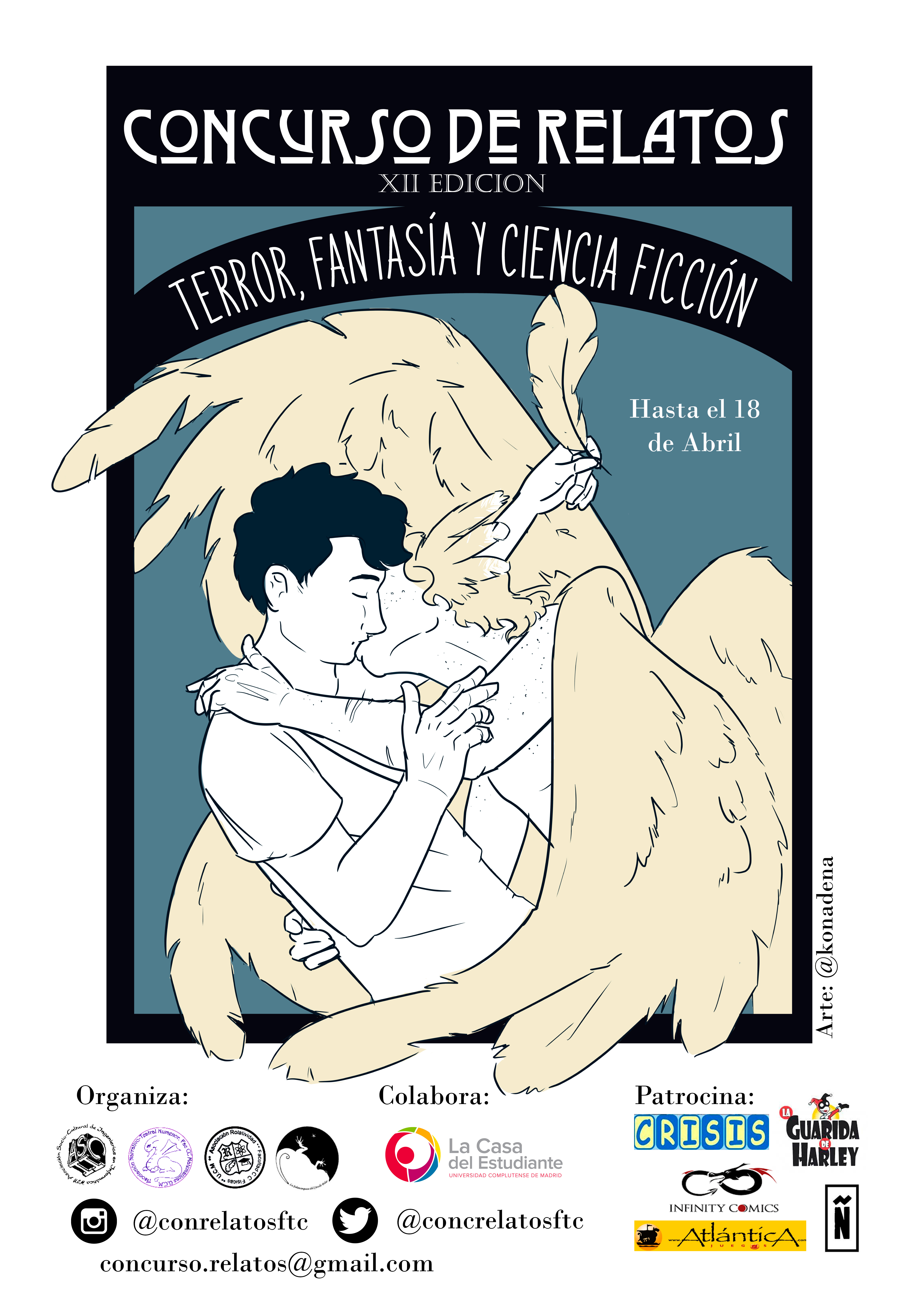 Concurso de Relato Corto de Fantasía, Terror y Ciencia Ficción 2020 ¡Abierta la convocatoria!